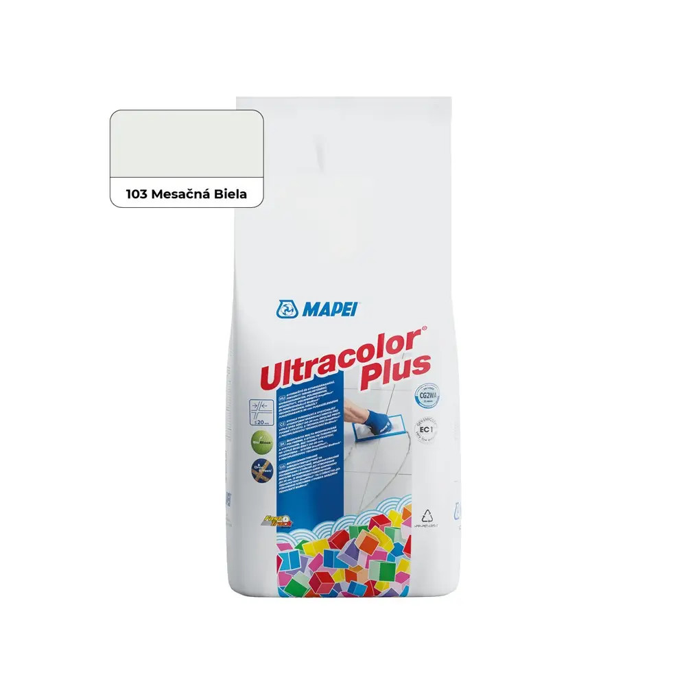 MAPEI ULTRACOLOR PLUS 103 - MESAČNÁ BIELA 2KG