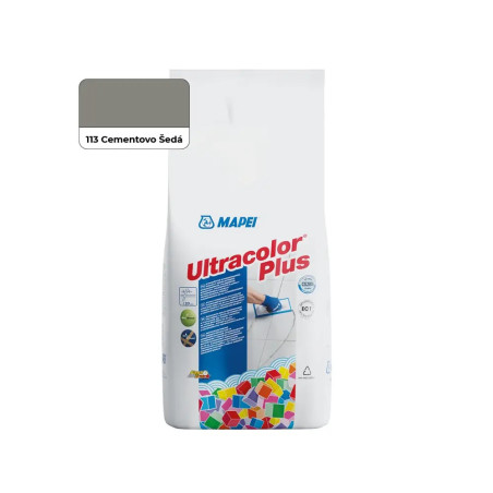 MAPEI ULTRACOLOR PLUS 113 - CEMENTOVO ŠEDÁ 2KG