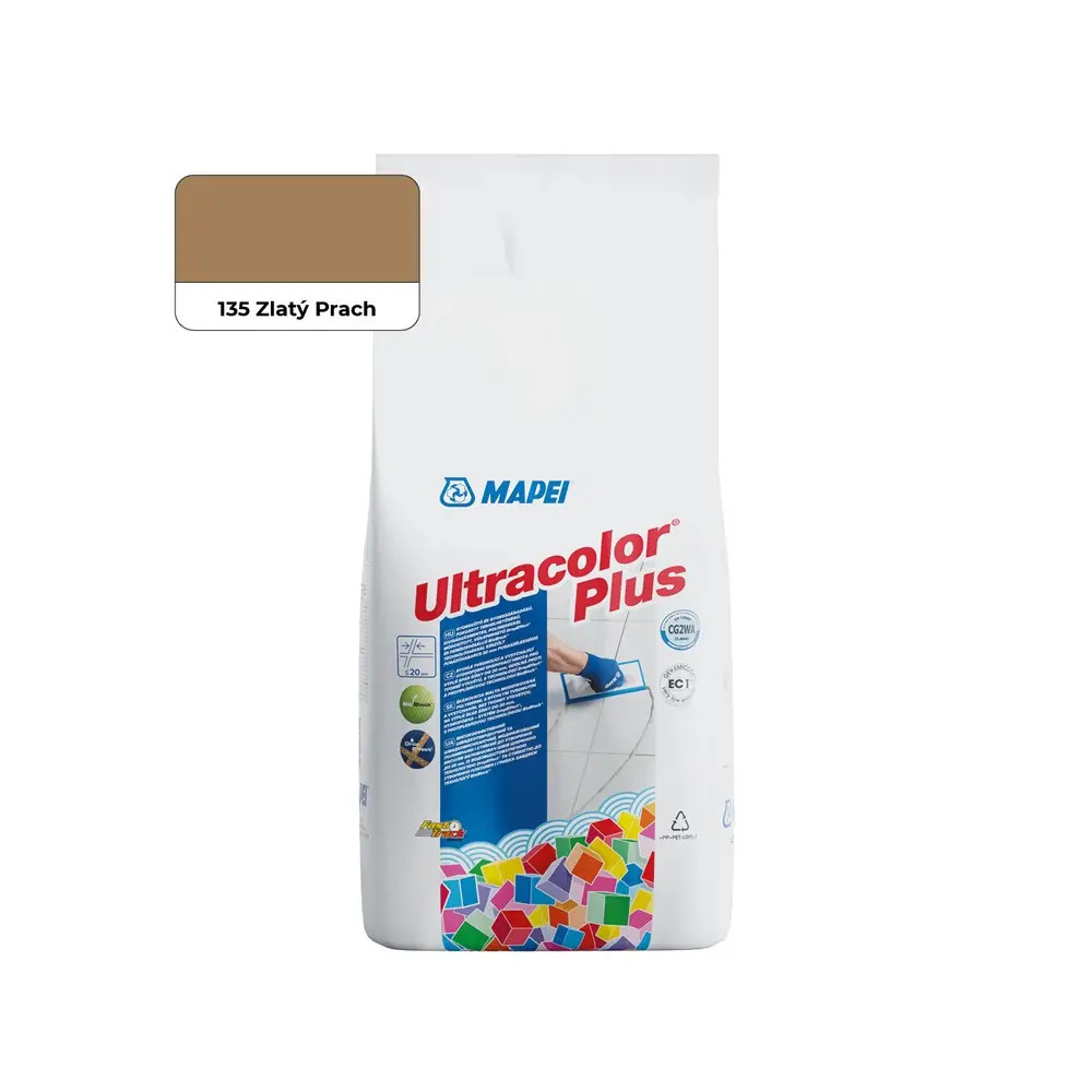 MAPEI ULTRACOLOR PLUS 135 - ZLATÝ PRACH 2KG