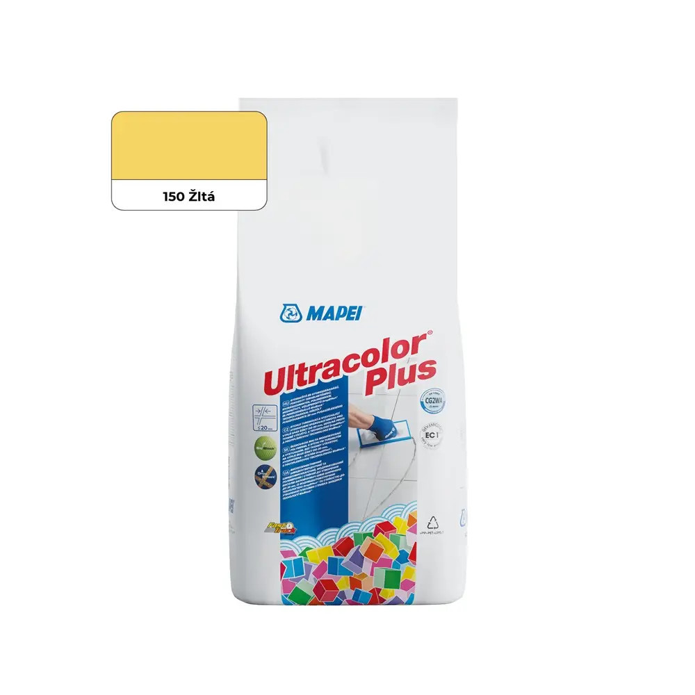 MAPEI ULTRACOLOR PLUS 150 - ŽLTÁ 2KG