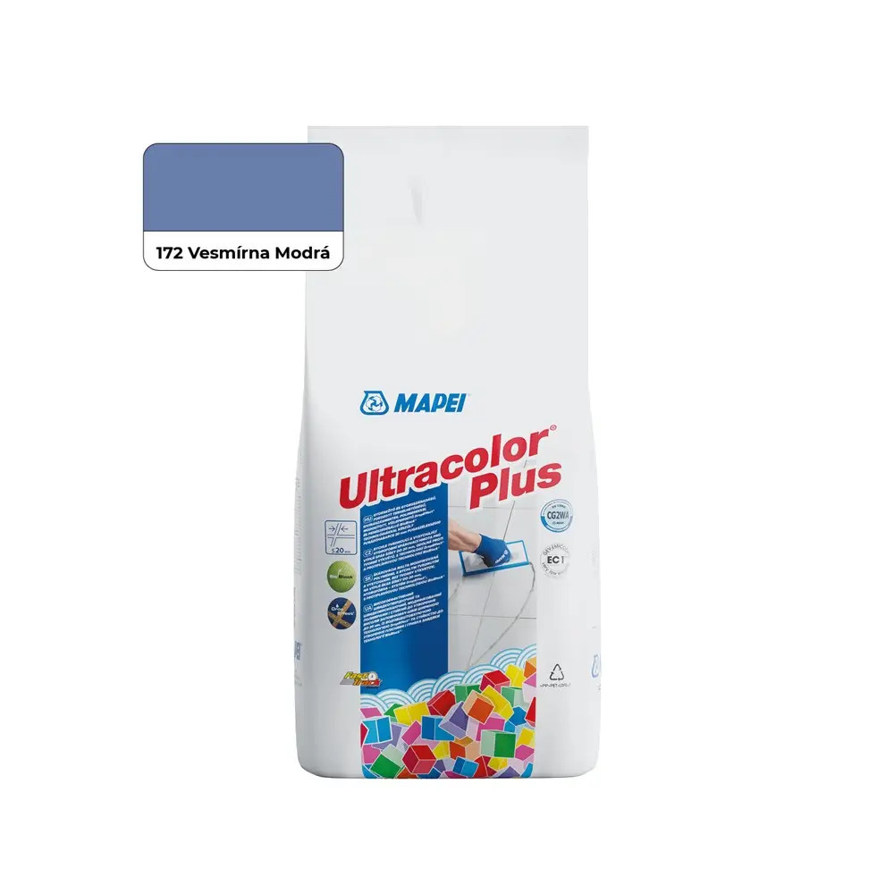 MAPEI ULTRACOLOR PLUS 172 - VESMÍRNA MODRÁ 2KG