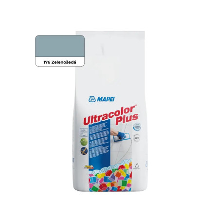 MAPEI ULTRACOLOR PLUS 176 - ZELENOŠEDÁ 2KG