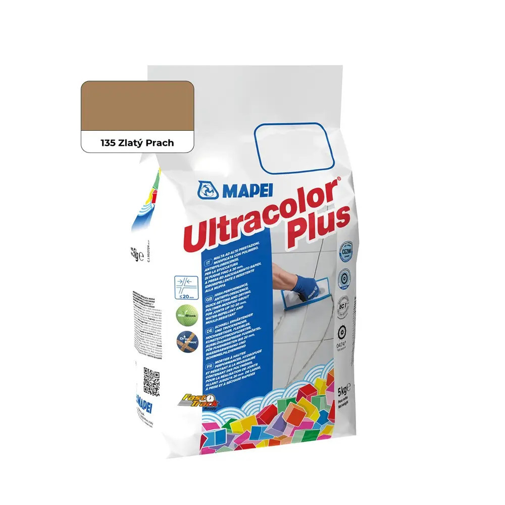 MAPEI ULTRACOLOR PLUS 135 - ZLATÝ PRACH 5KG