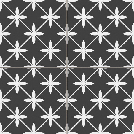 STAR BLACK 45x45 | DESKOT TRADE | Obklady a dlažby