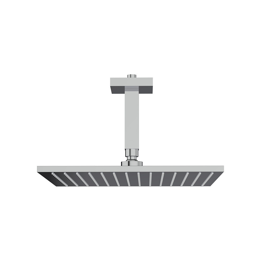 SQUARE INOX hlavová sprcha | 05 746 700 s ramenom