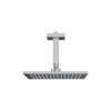 SQUARE INOX hlavová sprcha | 05 546 600 s ramenom