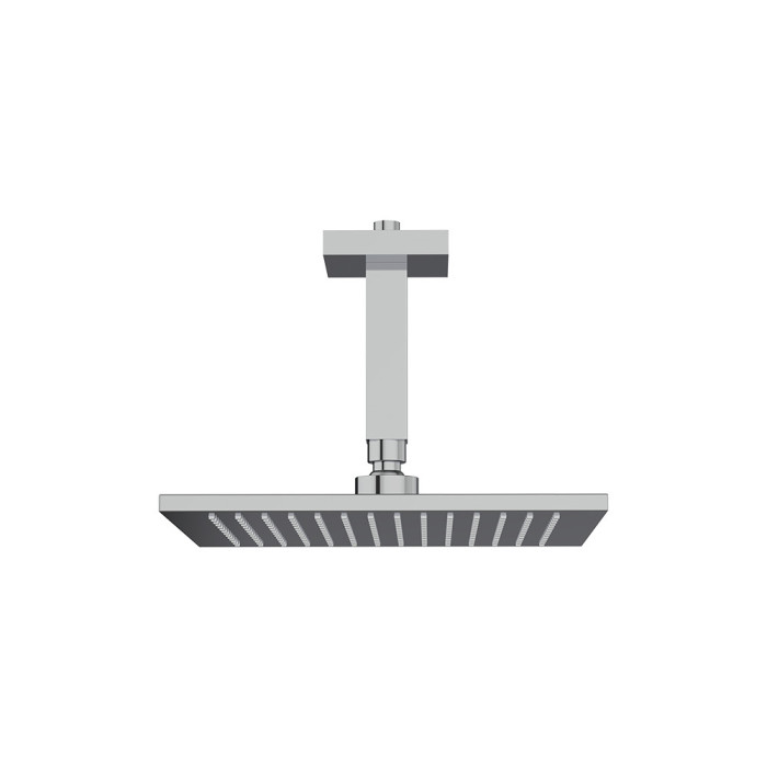 SQUARE INOX hlavová sprcha | 05 546 600 s ramenom