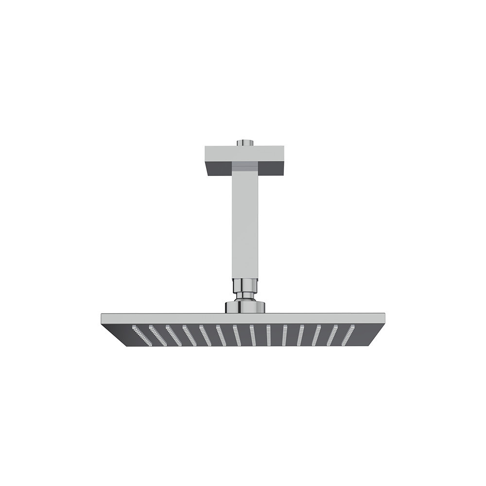 SQUARE INOX hlavová sprcha | 05 546 600 s ramenom