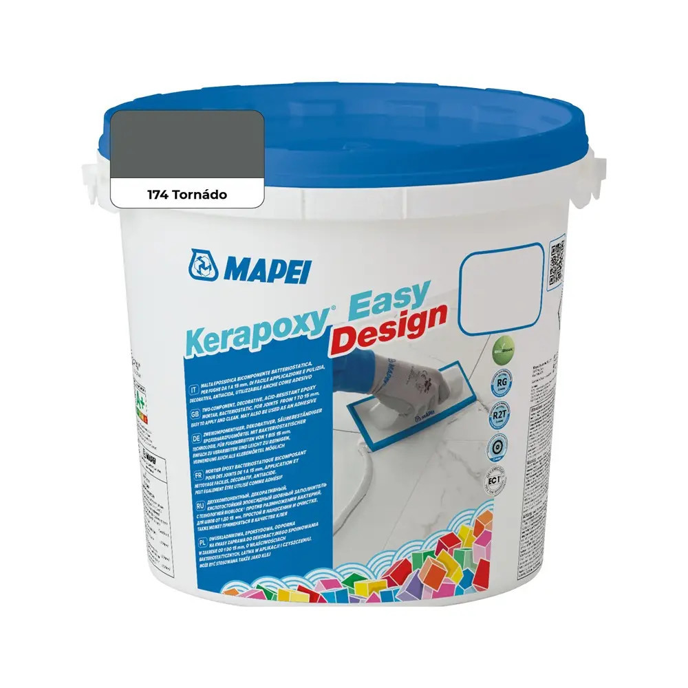 MAPEI KERAPOXY EASY DESIGN 174 - TORNÁDO 3KG