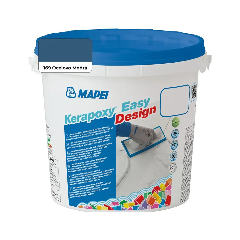 MAPEI KERAPOXY EASY DESIGN 169 - OCEĽOVO MODRÁ 3KG