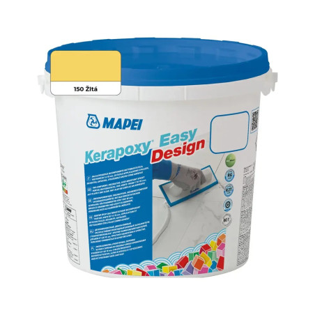 MAPEI KERAPOXY EASY DESIGN 150 - ŽLTÁ 3KG